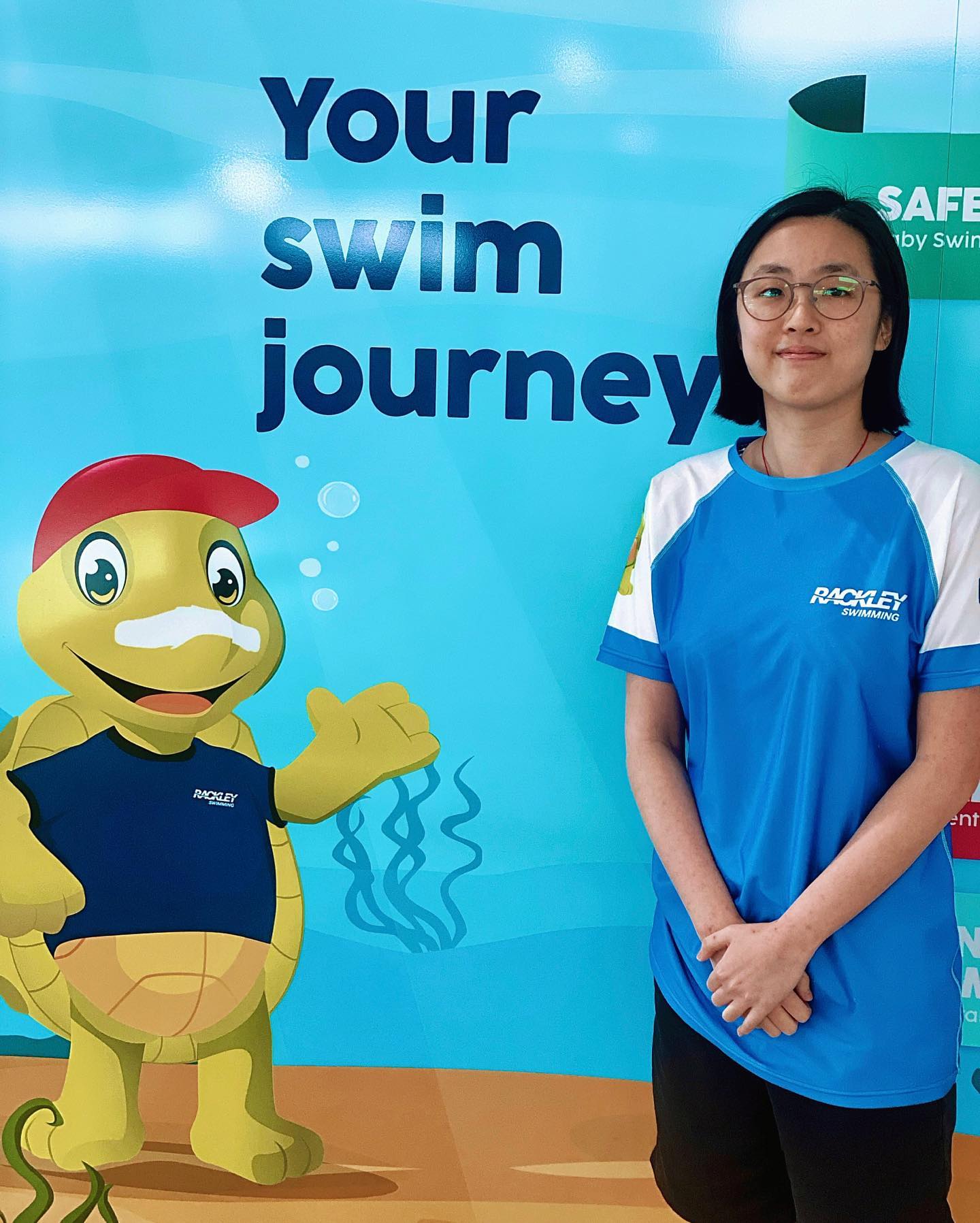 Today’s big welcome is Miss... - Rackley Swimming Logan West | Facebook