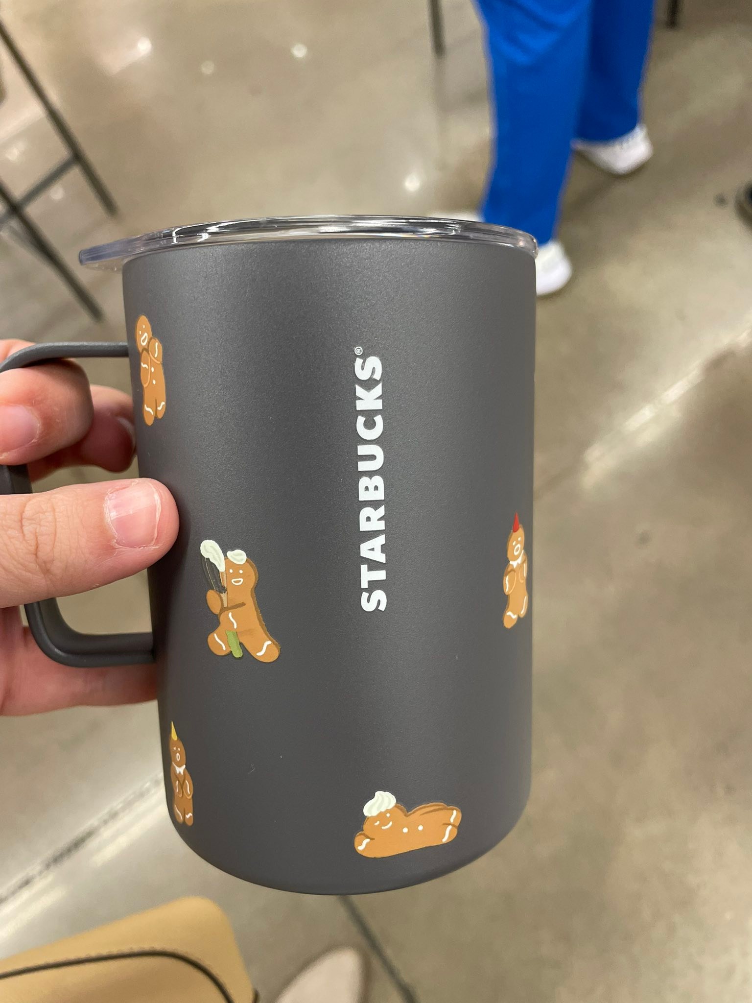 Scored the gingerbread cup from Starbucks display picture 1