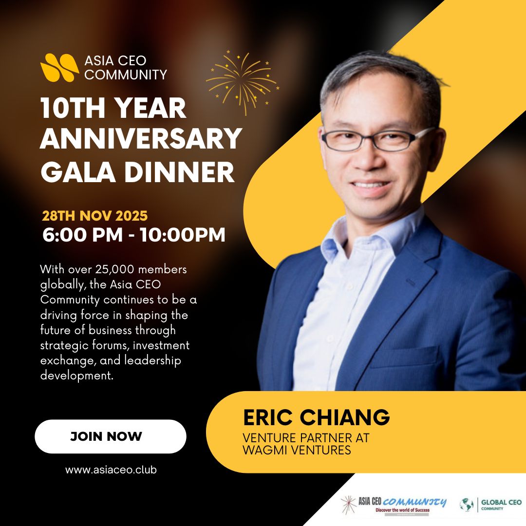 ASIA CEO COMMUNITY | **ASIA CEO COMMUNITY - GALA DINNER 2025** | Facebook