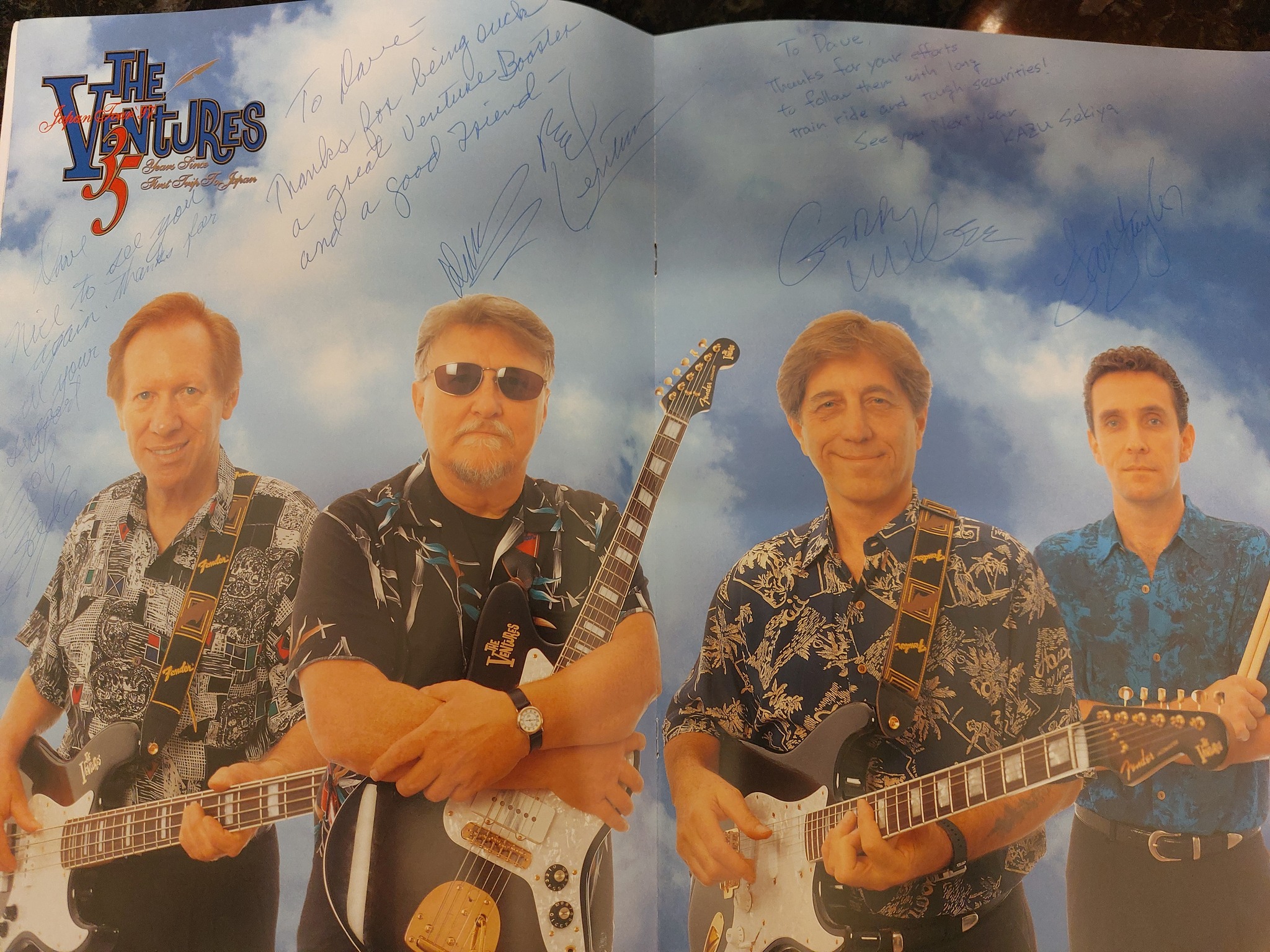 The Ventures Summer Tour of Japan 1997. Leon Taylor
