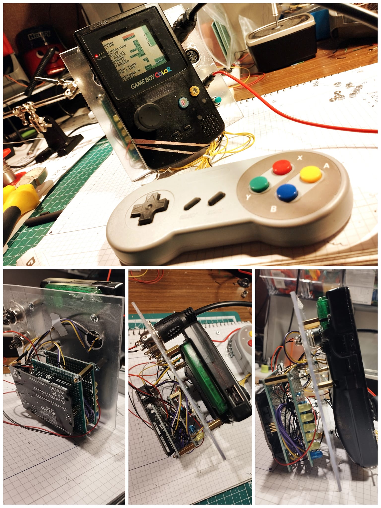 Converting Game Boy to synthesizer with Arduino