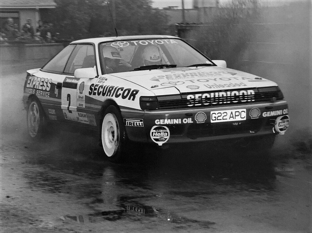 Rally New Zealand 1990 C.Sainz / L.Moya Toyota Celica GT-4 Winners