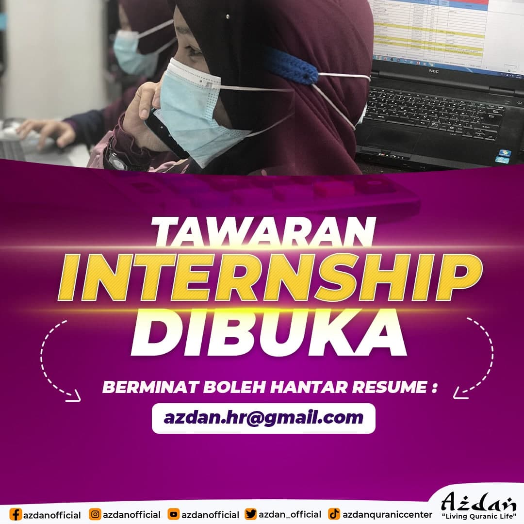 Azdan - Peluang Internship Dibuka ! Pengambilan Latihan Industri untuk ...