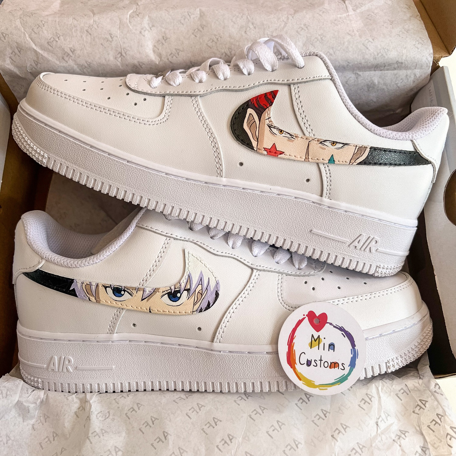 Min Customs - 👟 Hunter x Hunter - Hisoka x Killua Air...