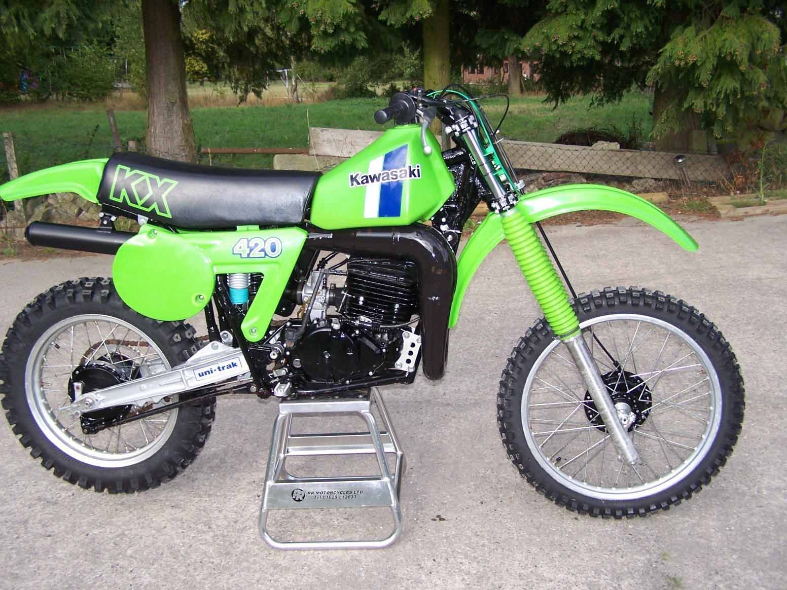 what are your thoughts on the 1981 Kawasaki Kx420 #dirtbike