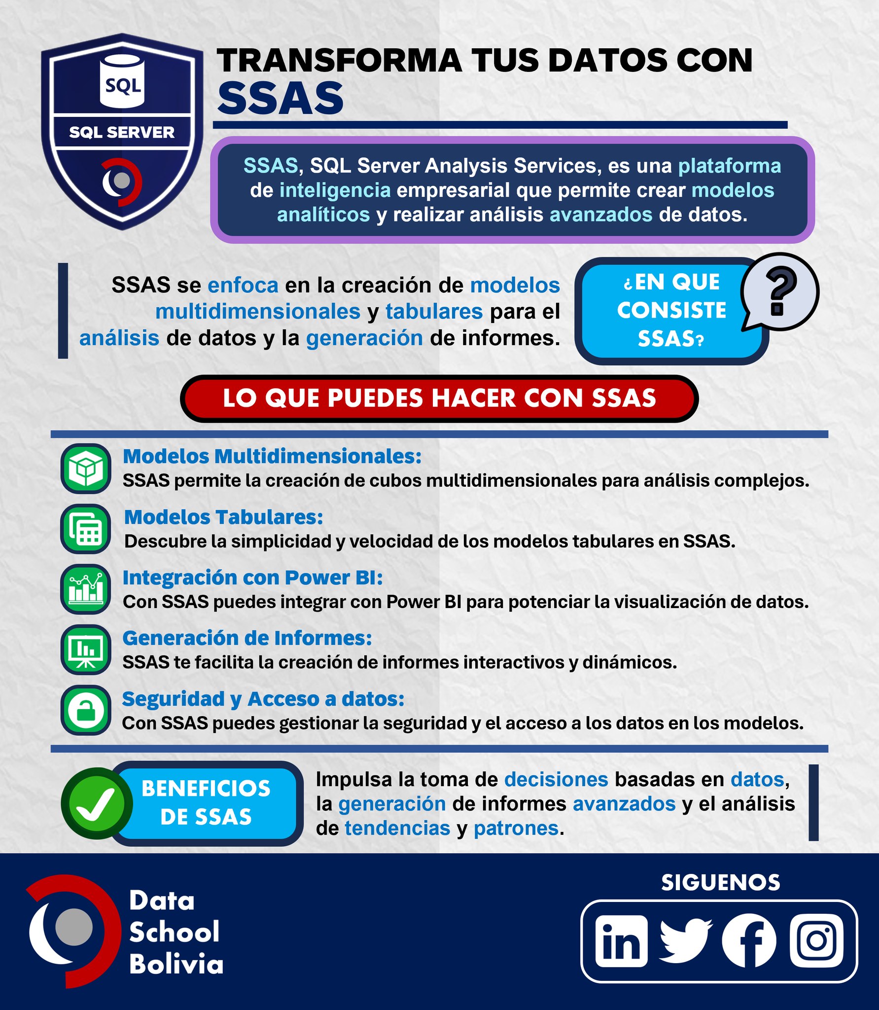 SQL Server Analysis Services (SSAS)... - Data School Bolivia