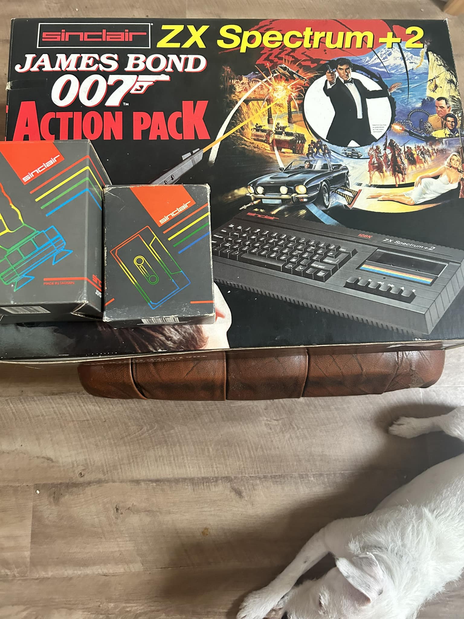 ZX Spectrum + 2 bundled with the Magnum Light Phaser and three