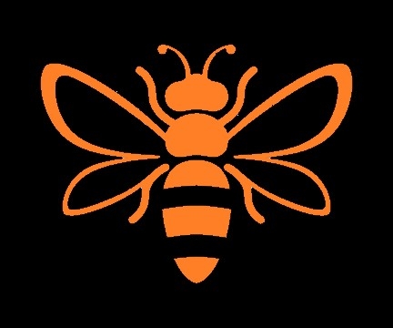 A royal procession of worker #bees as they dutifully follow their # ...