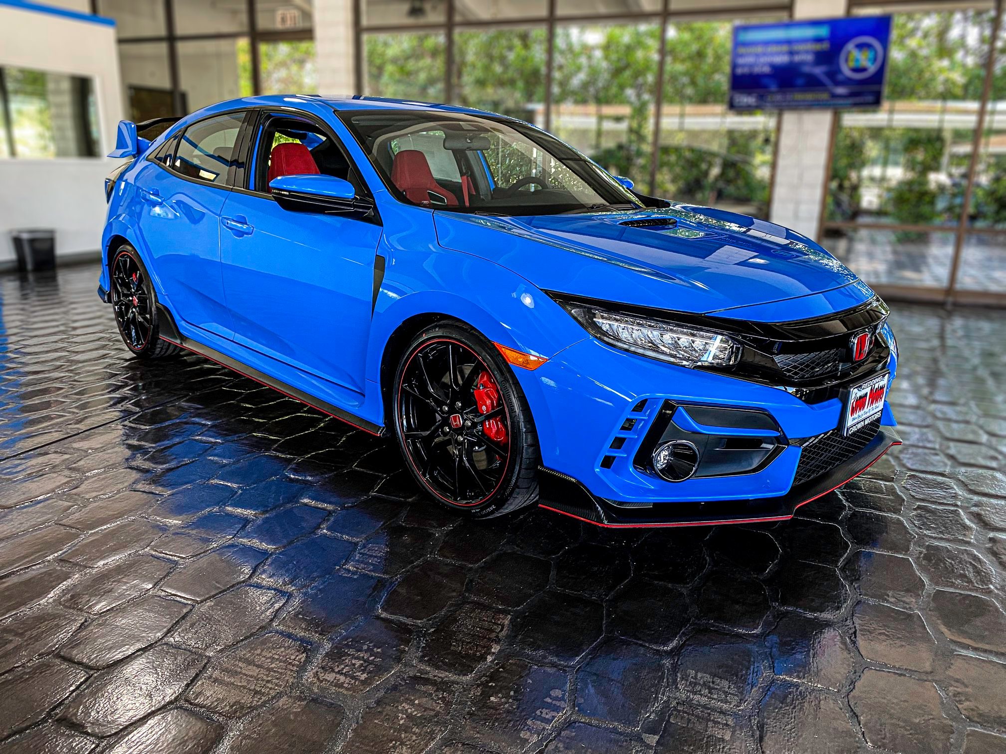 Crown Motors - The 2021 Honda Type R Touring in Boost Blue... | Facebook