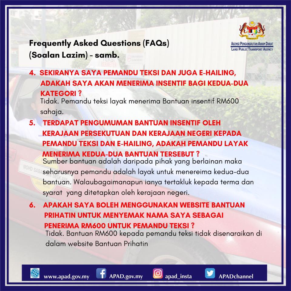 Faq Pakej Agensi Pengangkutan Awam Darat Apad Facebook