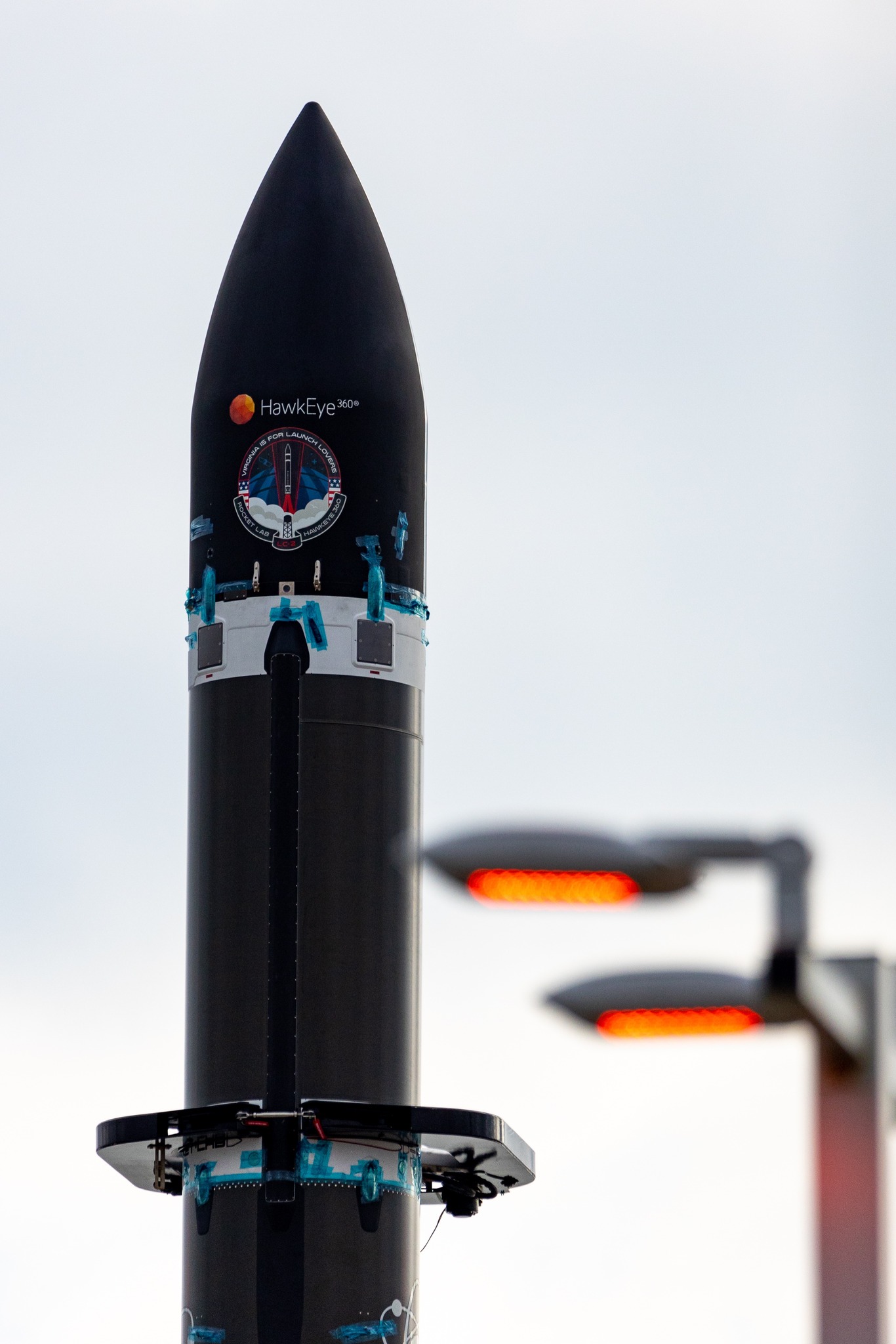 Rocket Lab - This fairing houses HawkEye 360's Cluster 6... | Facebook
