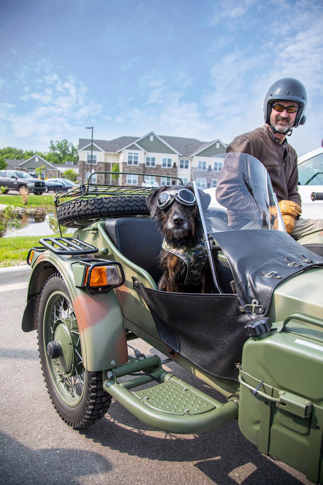 Ruff - Sidecar Louie - 2019 Dog Days of Summer We met this chill guy ...