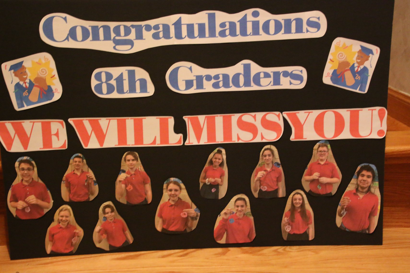The 8th grade class of 2020... - Holy Trinity Catholic School