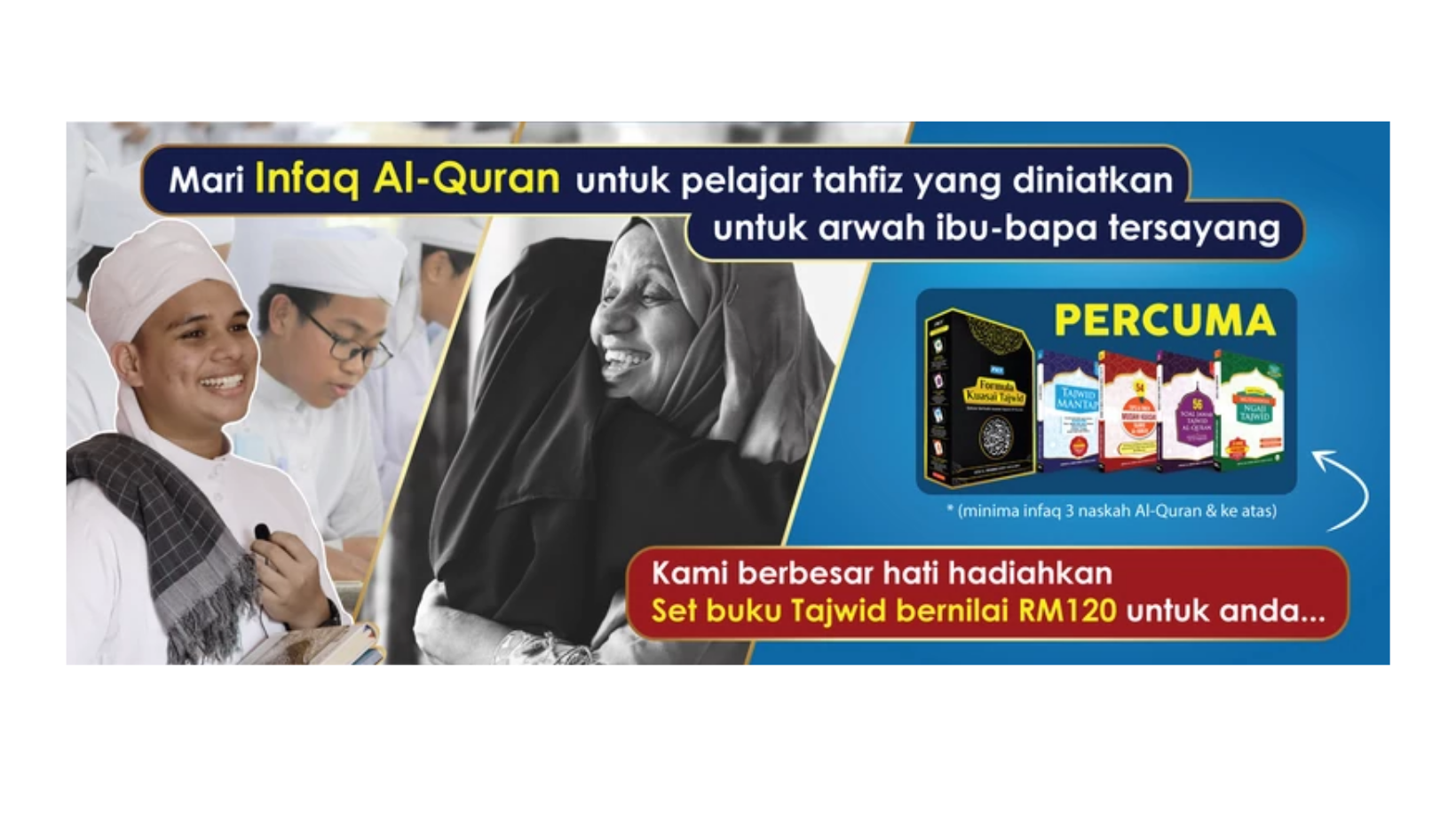Ustaz Mohd Asraff Program Infaq Ahlullah