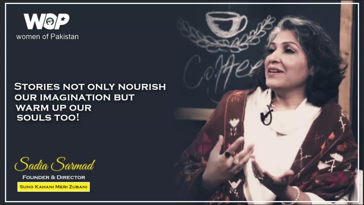Women of Pakistan - Sadia is a storyteller & founder of 