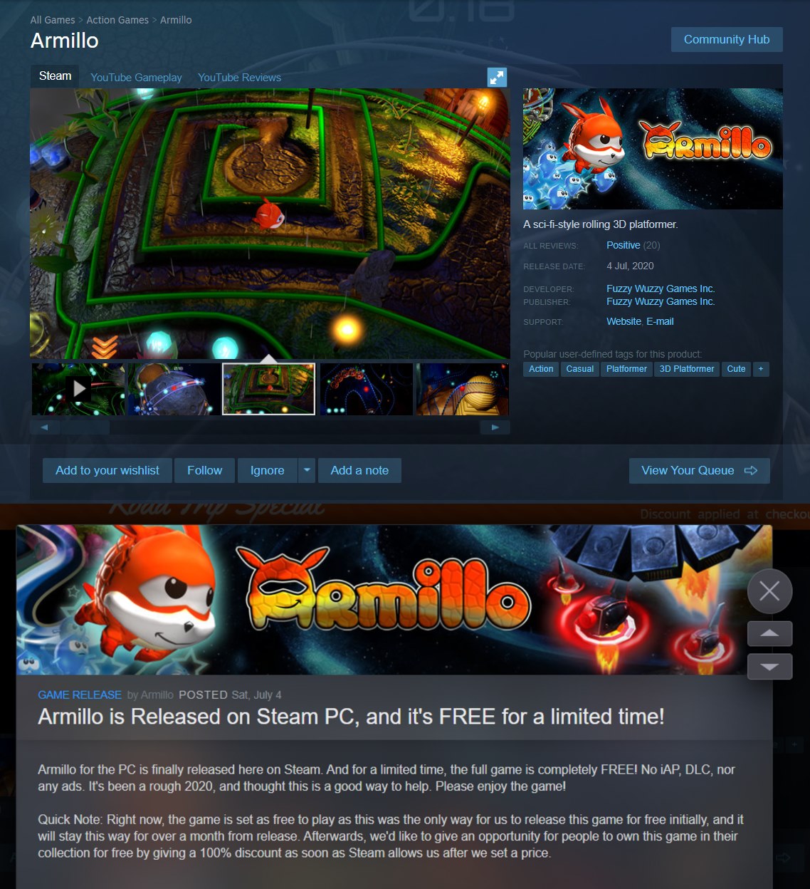 Armillo แจกฟรีถาวร... - DigitalGame2U - ชุมชนคนรักเกม | Facebook