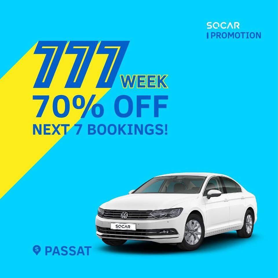 Socar Malaysia Referral Program Redeem Another Promo Code 777dw To Get 70 Off For The Next 7 Bookings Please Go To The App To Get More Details Register Here To