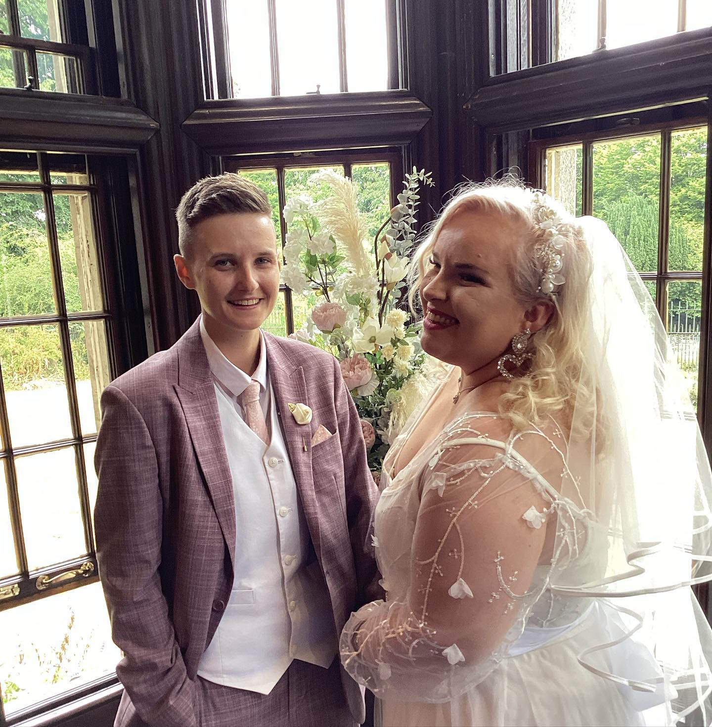 Dudley - Mrs and Mrs Roper congratulations just married at Priory Hall ...