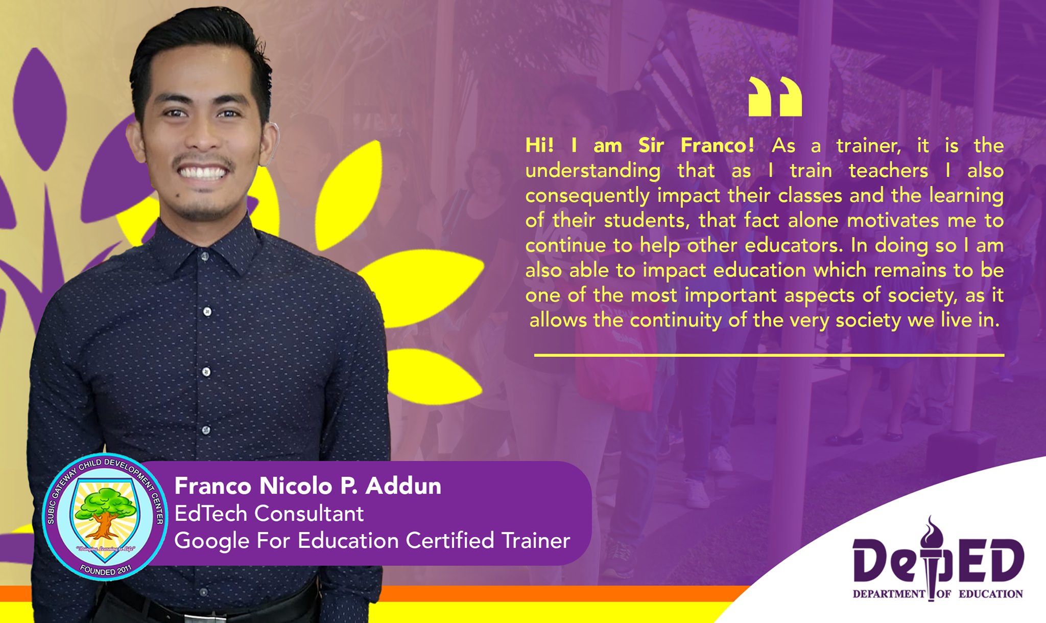 Subic Gateway Child Development Center, Inc. - MEET OUR TEAM | SGCDC ...