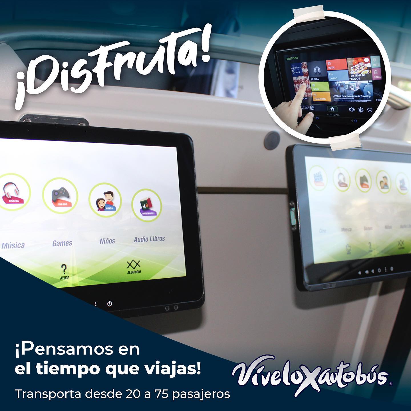 Las mejores excursiones se viven en los... - Vívelo x Autobús