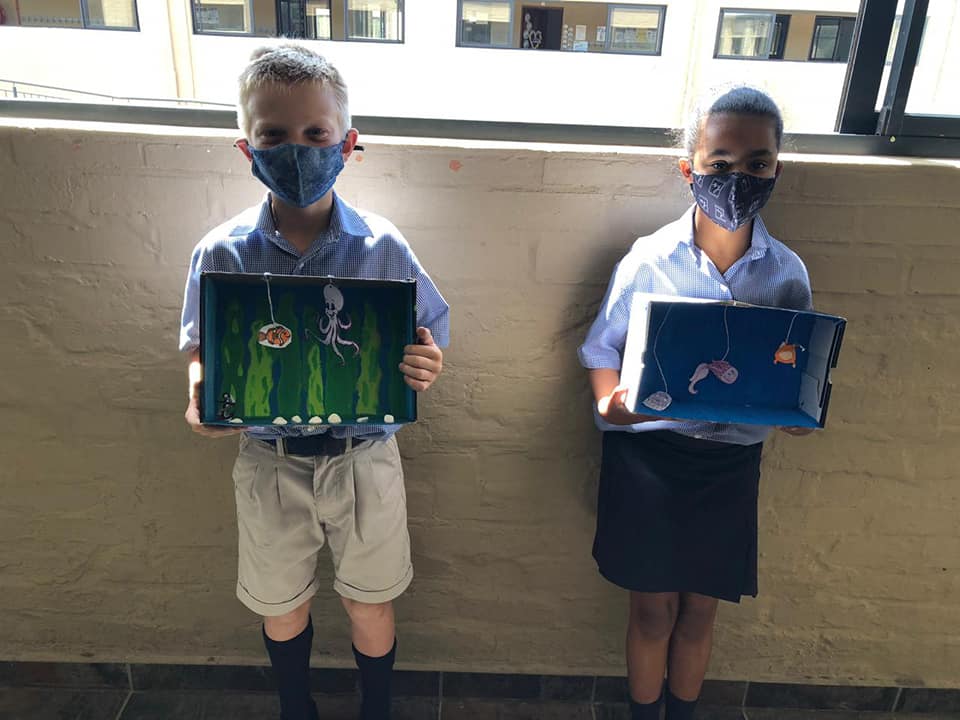 Curro Westbrook - The Grade 3's had fun following...