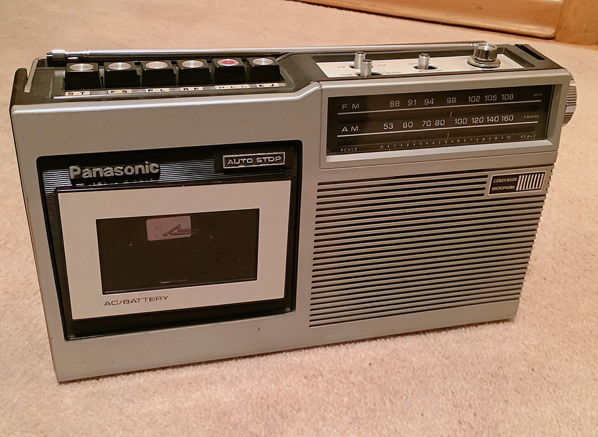 Panasonic RQ-SX65F Stereo Radio Cassette Recorder