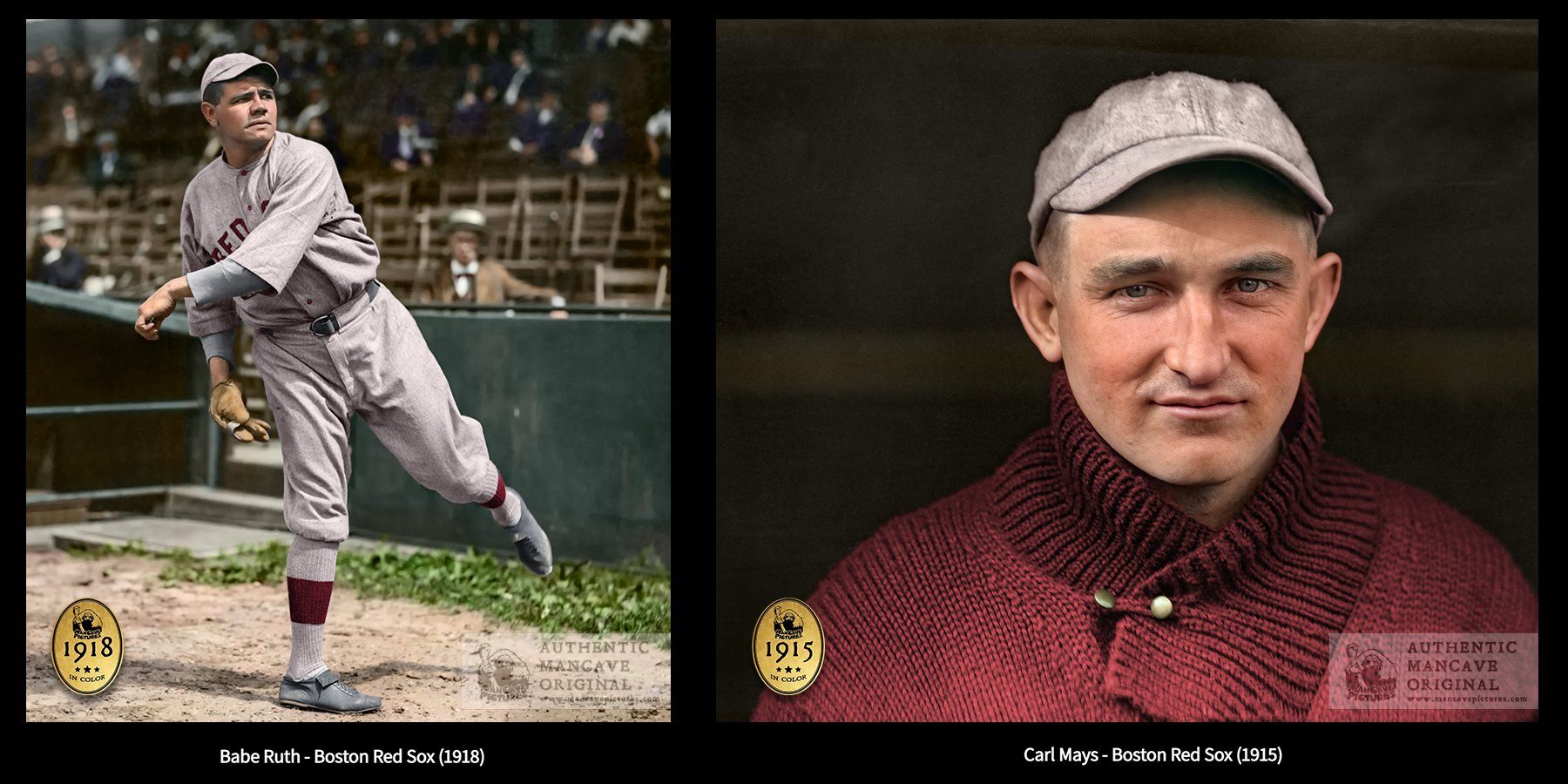 They Played In Color Galleries - On this day in 1918, the Red Sox won ...