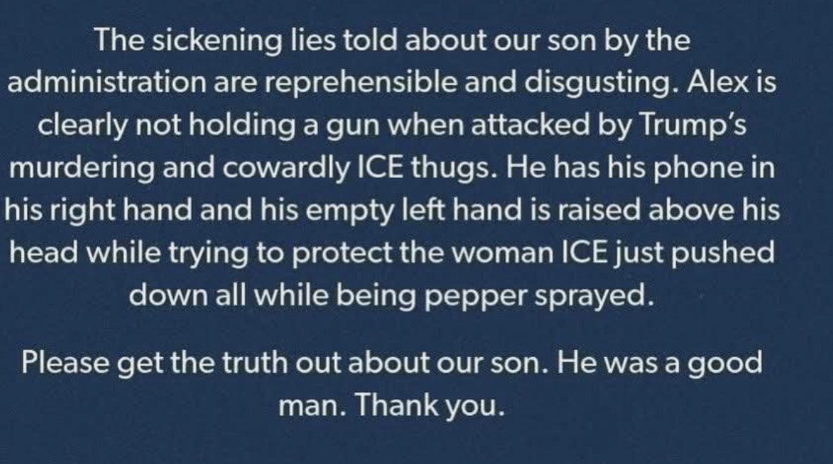 Charles - From Alex Pretti's mom and dad | Facebook