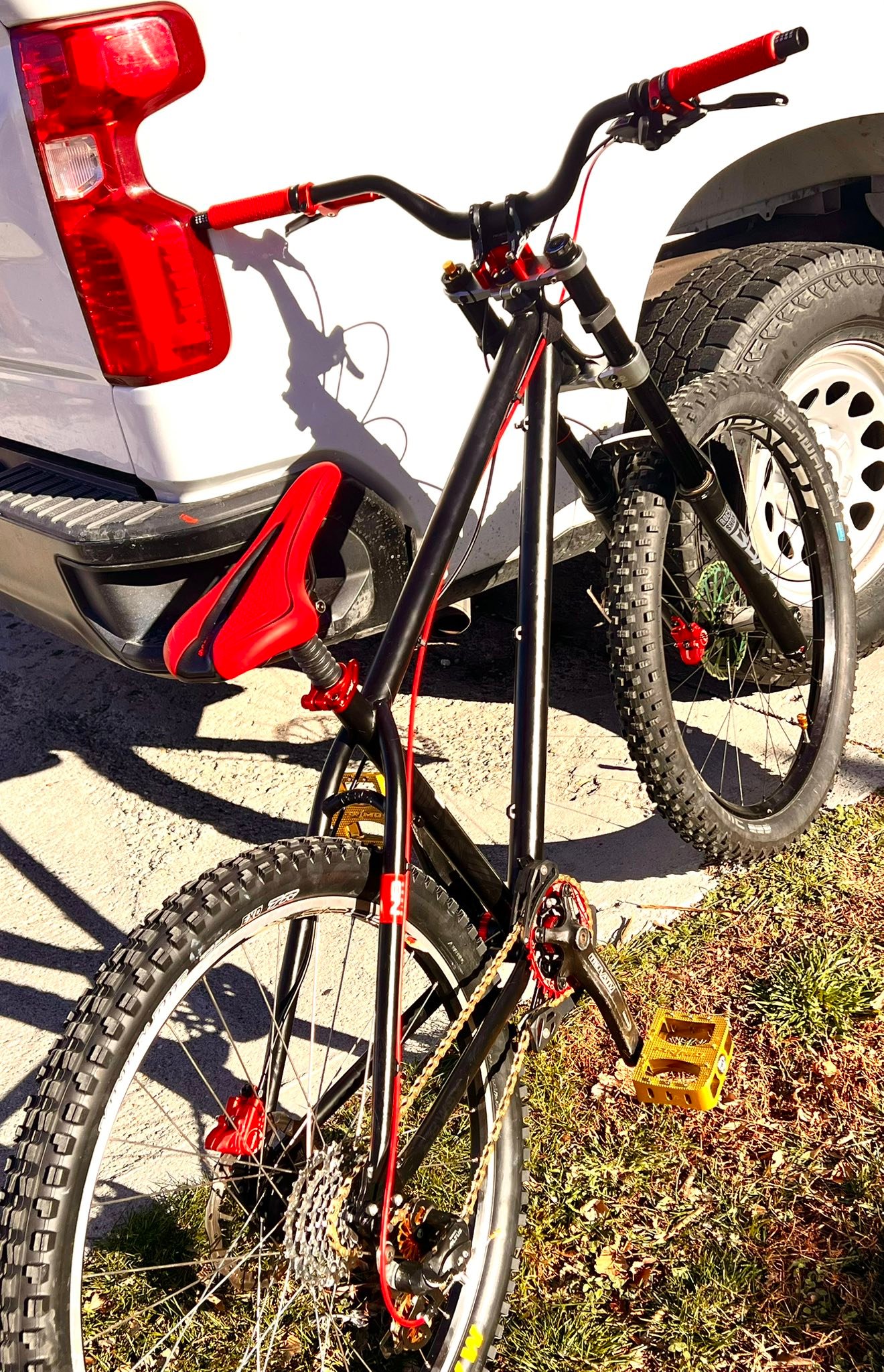 ns surge evo chromoly bike features