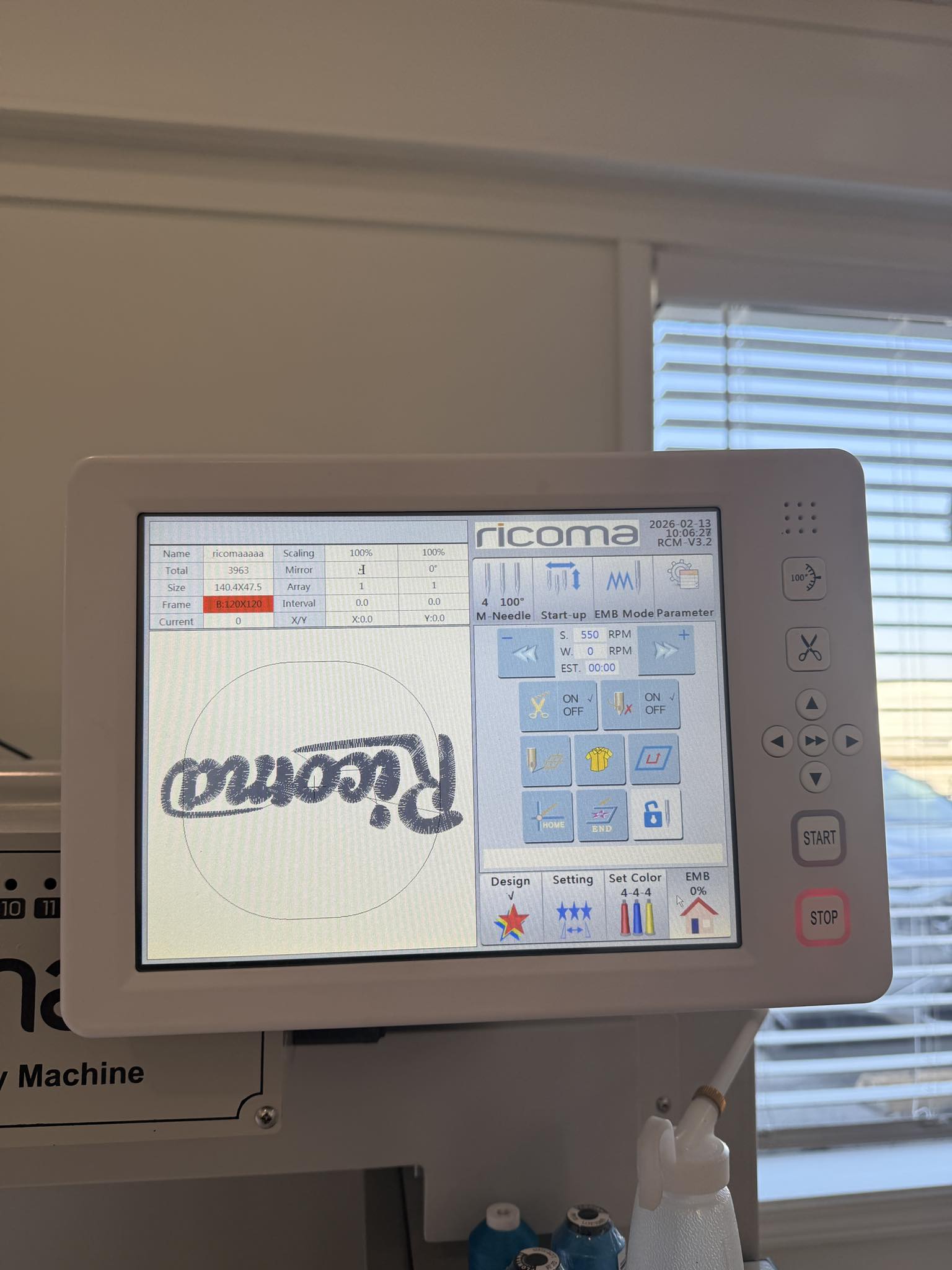 Ricoma Embroidery Users | Can anyone help me with sending a design from ...