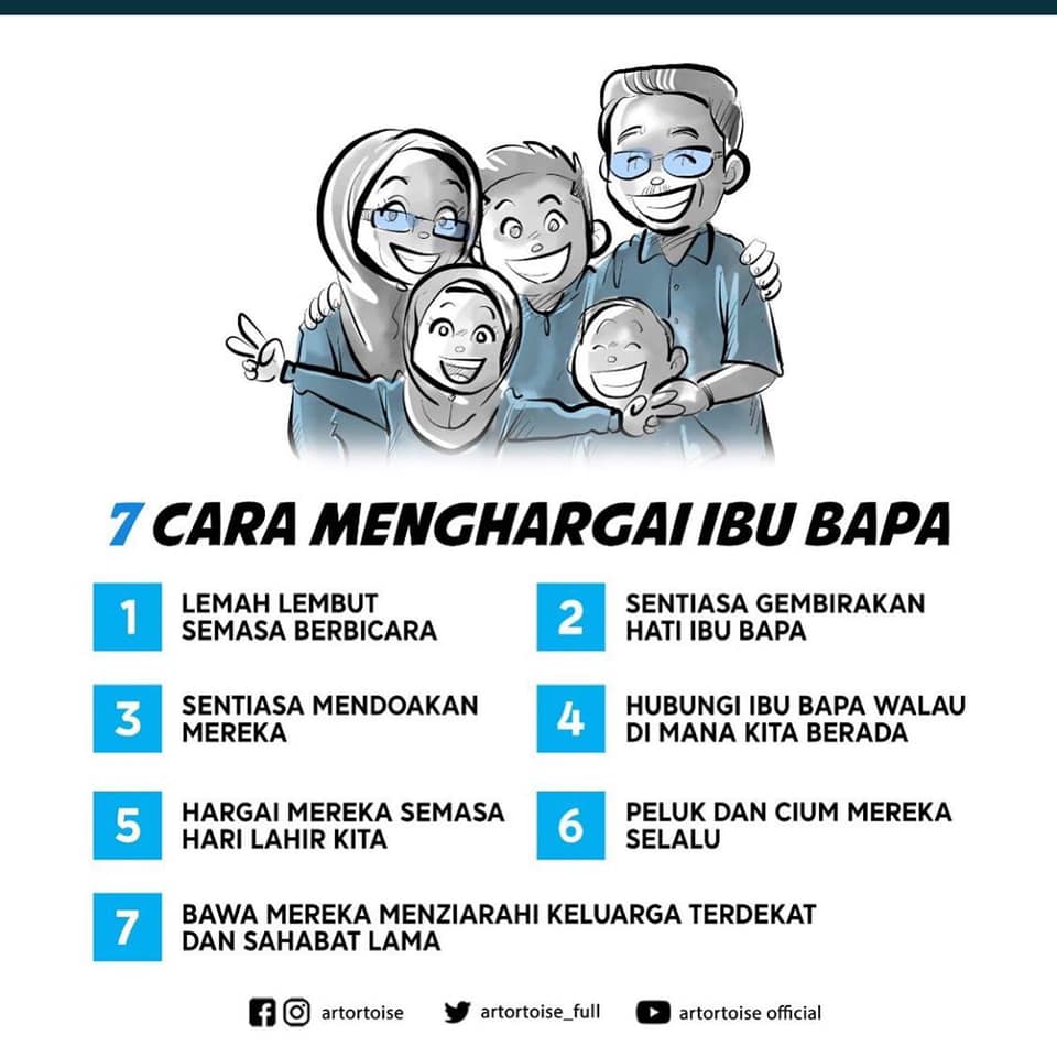 Perlisfm 7 Cara Menghargai Ibu Bapa Sayangi Ibu Bapa Kita Artortoise Sayangibubapa Artortoisemy Ibubapa Facebook