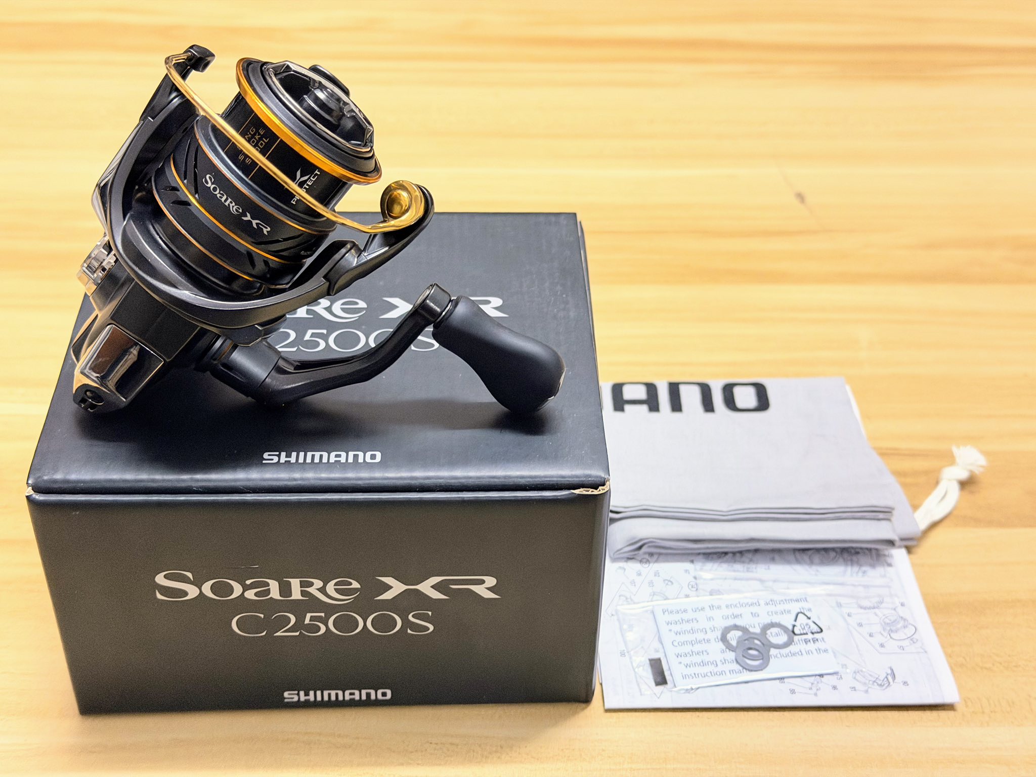 Shimano 21 Soare XR C2500S Spinning Reel – 5.3 Ratio, 9+1 Bearings
