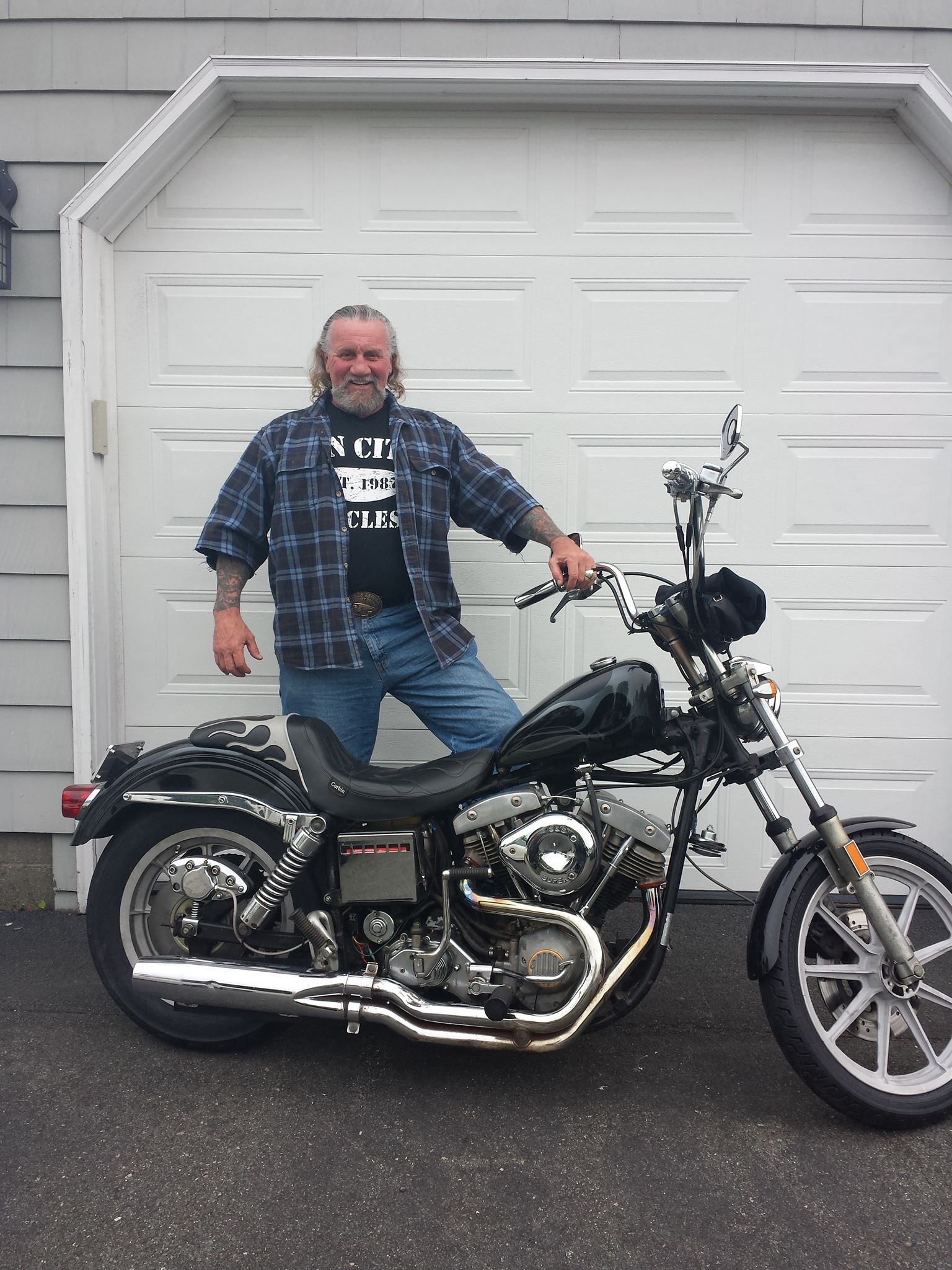 Alice, my favorite Harley Davidson on the planet! 1975 Shovelhead