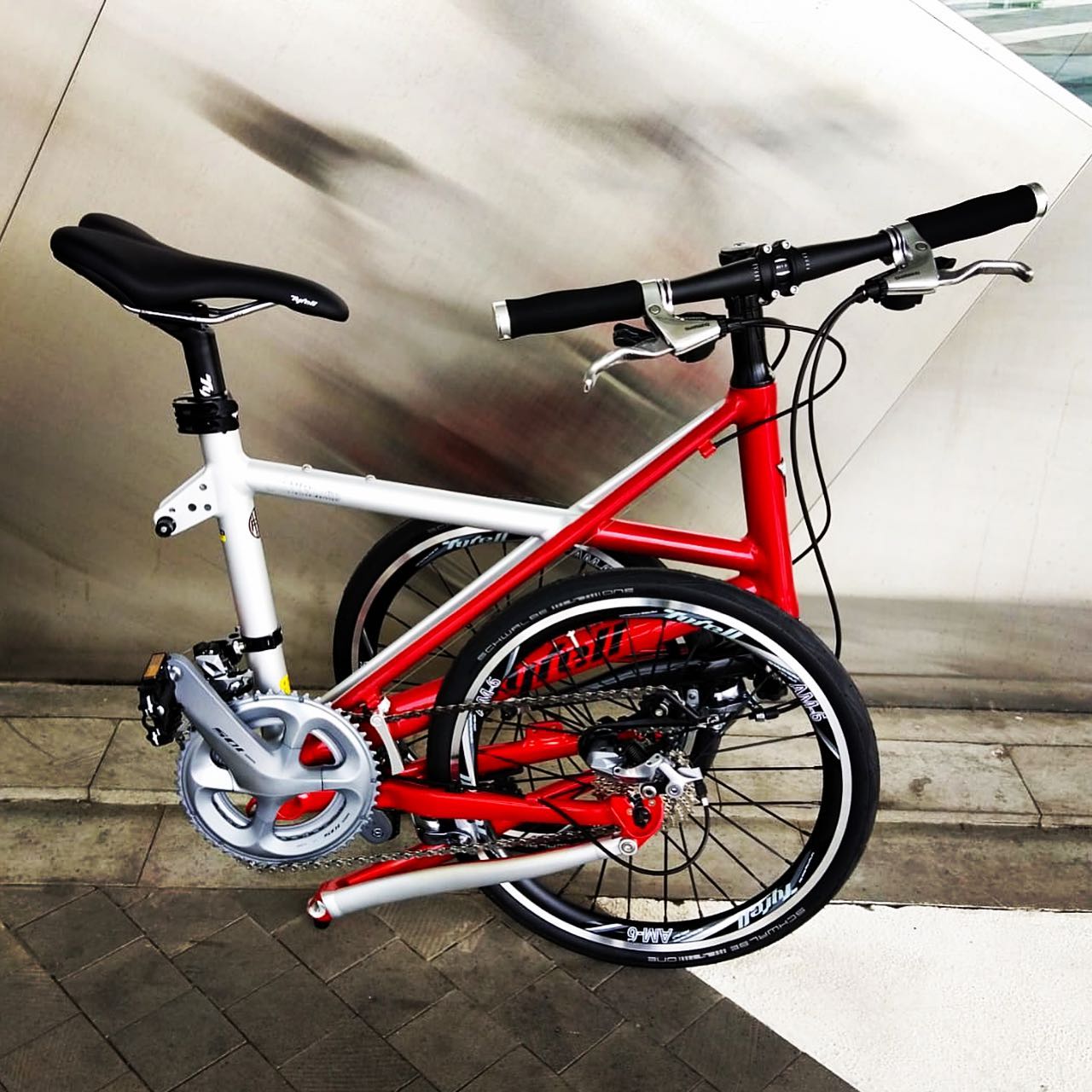 Tyrell FX Naked Silver Edition Japan 🇯🇵 folding bike