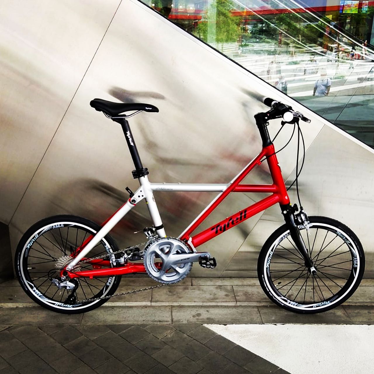 Tyrell FX Naked Silver Edition Japan 🇯🇵 folding bike