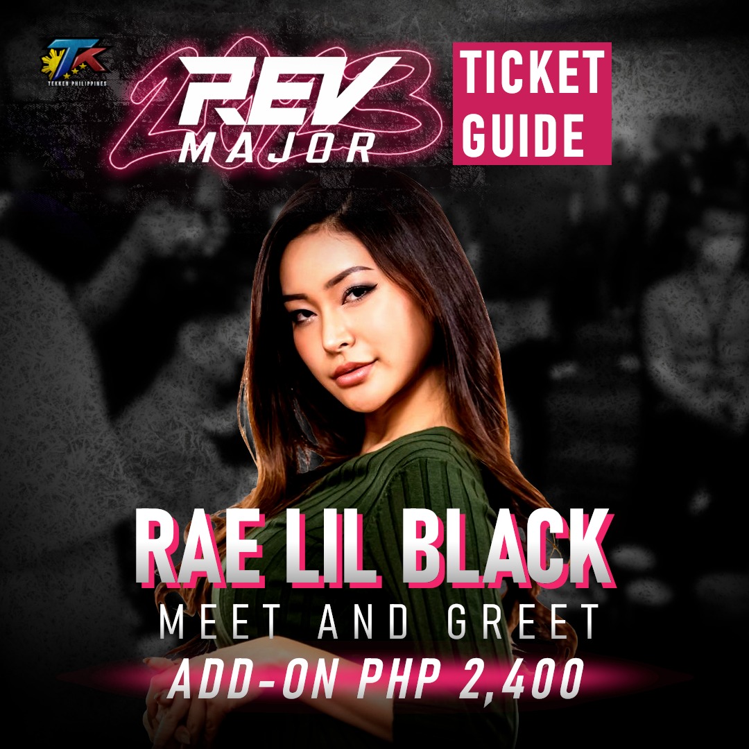 Tekken - Sino ba to? 😇 RAE LIL BLACK is headed for REV Major 2023! Get ...