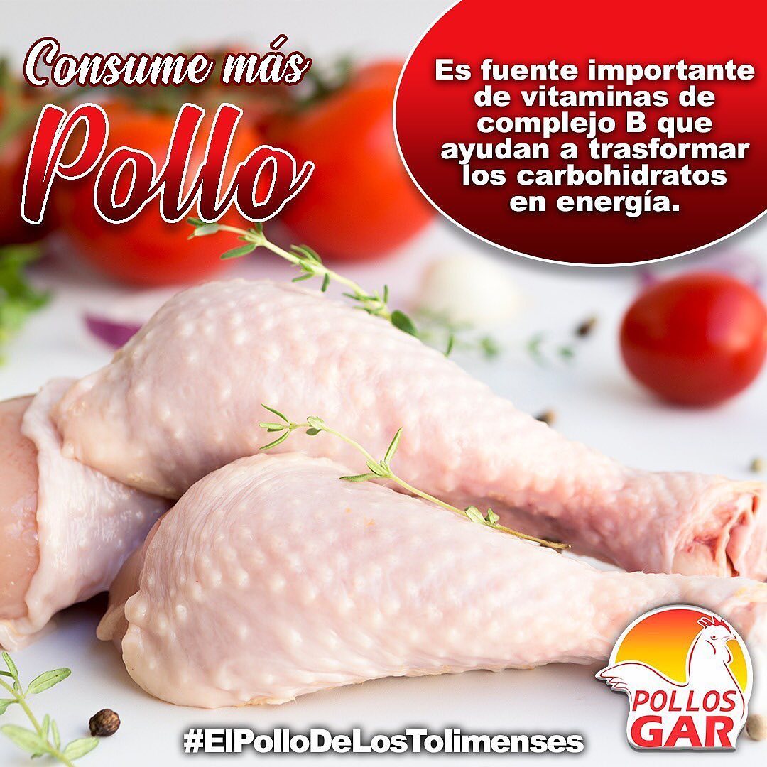Pollos Gar. - El alimento perfecto para acompañar...