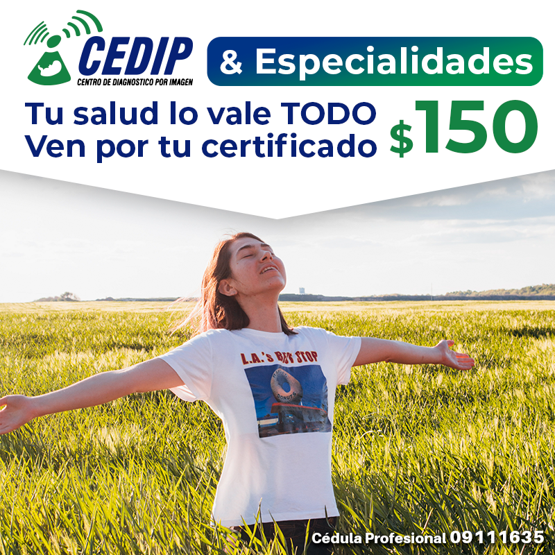 El Certificado... - Cedip: Centro De Diagnóstico por Imagen