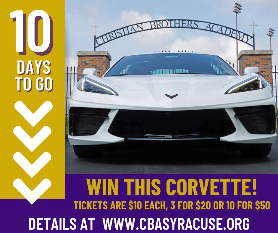 The countdown is on! Get your... - CBA Corvette Raffle