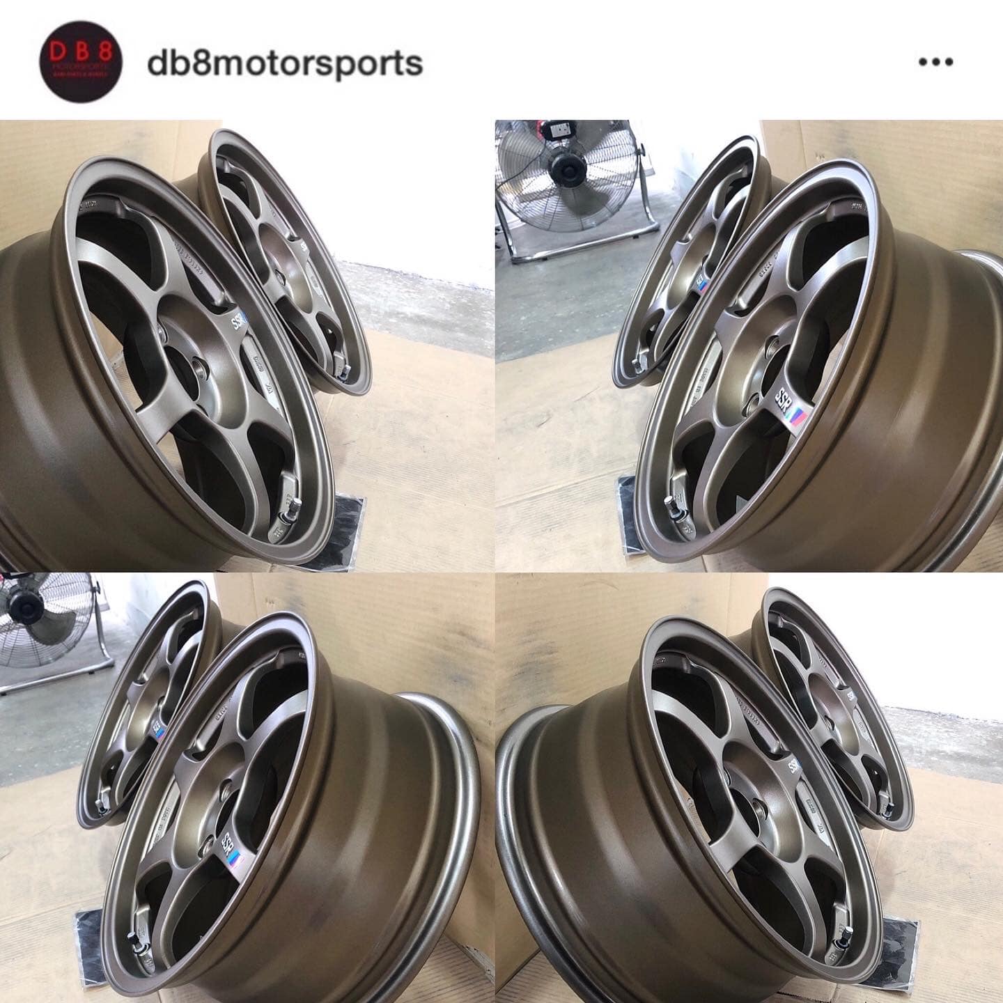 DB8 - 🇯🇵 SSR Type C SSF (4x100) 🇯🇵 📣 Details: SSF aka Semi Solid Forged ...