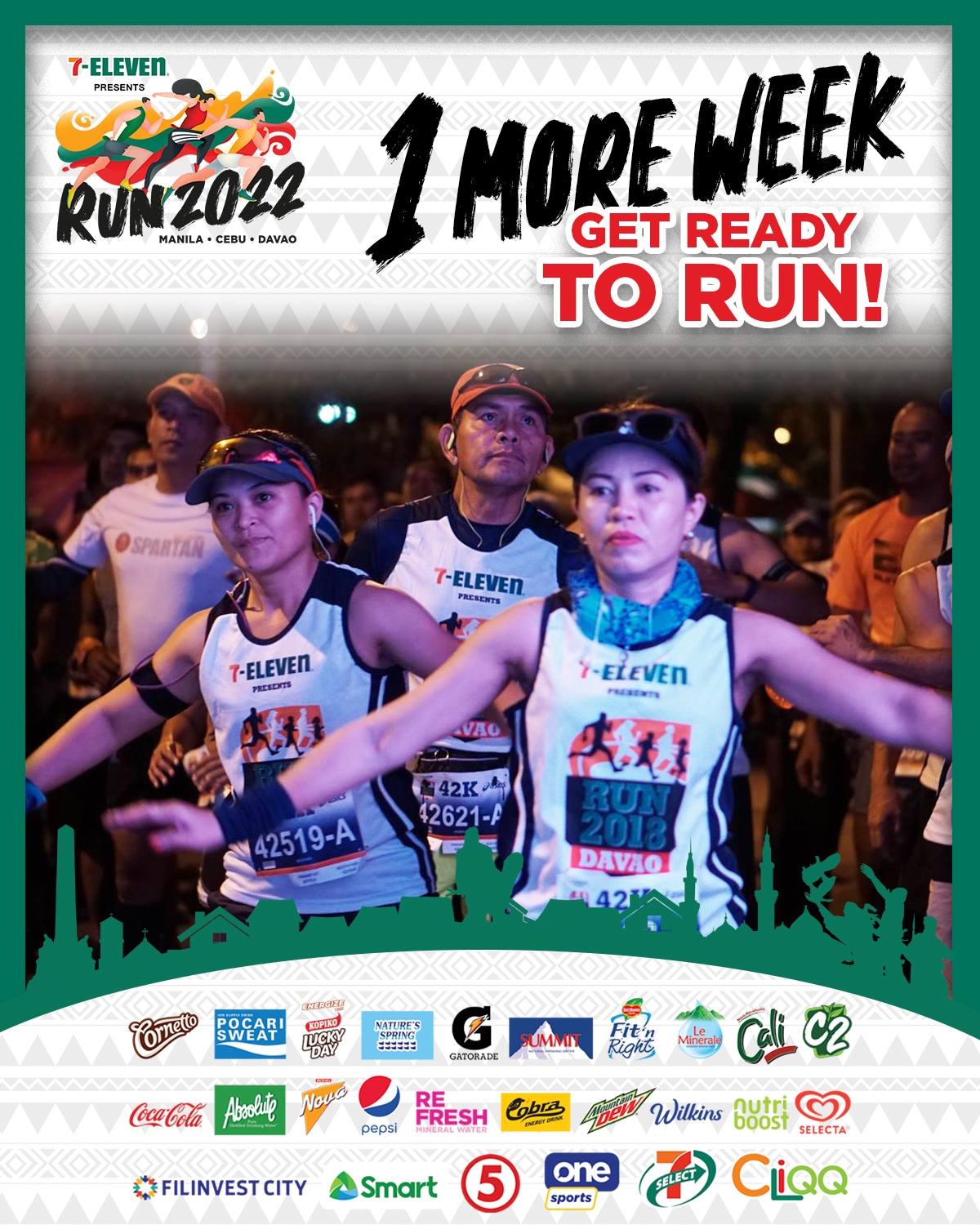 7-Eleven Run Series - Just one more week to go before we run live again ...
