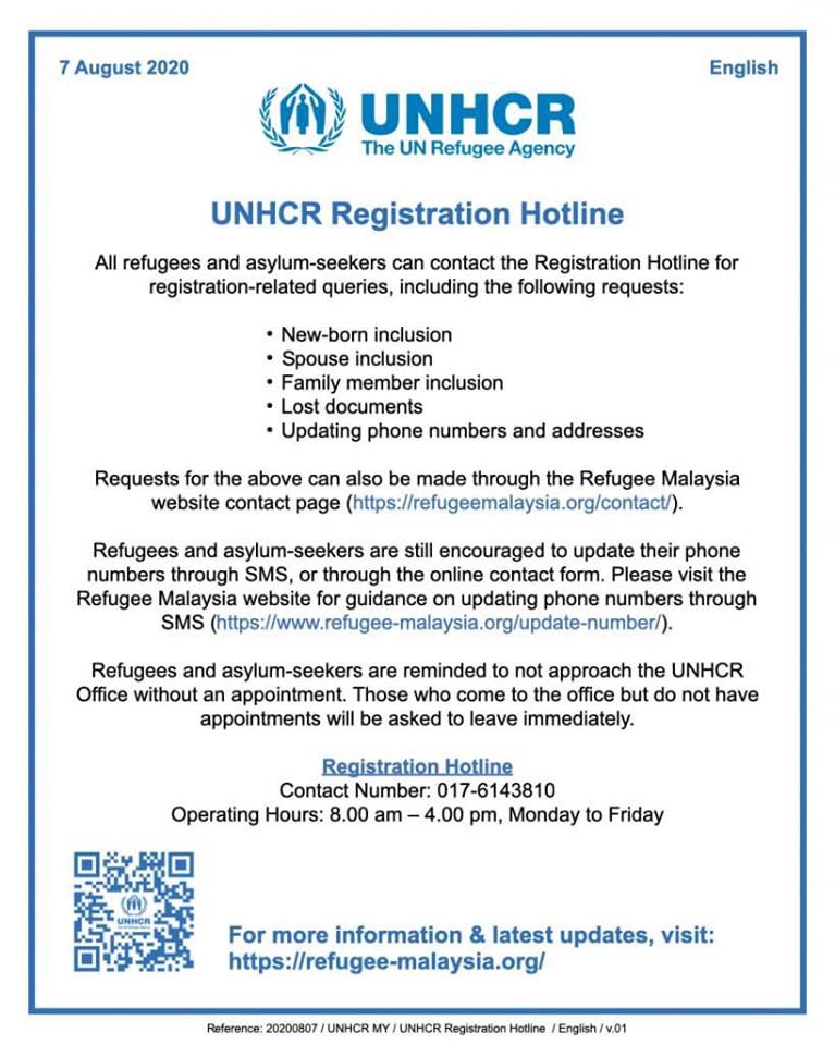 Zomi Association Of Malaysia Zam Unhcr Zum Ah Innkuan Lutpih Nuam Te In Hotline Pan Zong Kizom Thei Unhcr Card Leh Laidal A Tawi Te In Anuai A Thu Teng