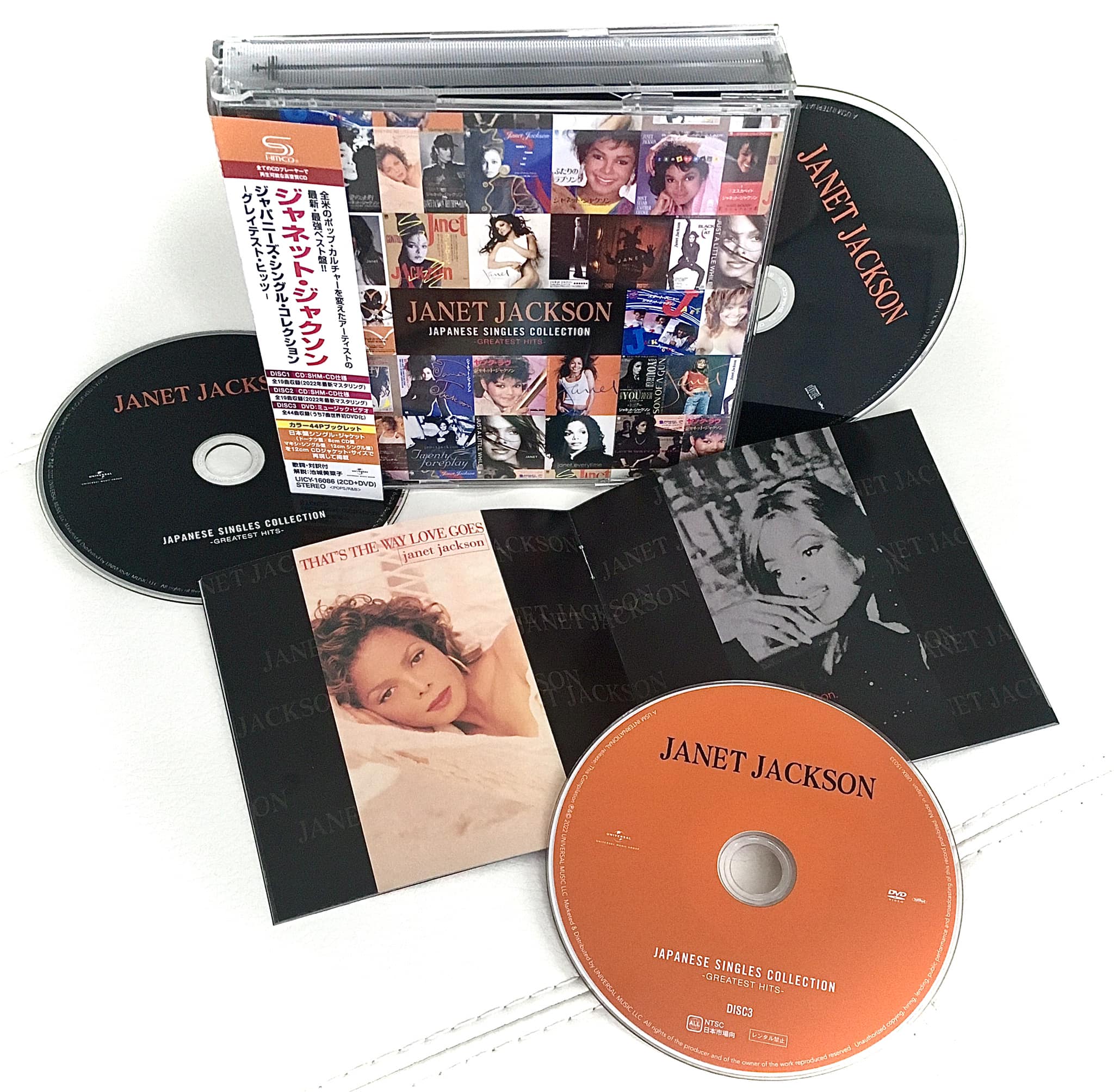 Janet Jackson - All For You (VCD Edition). Limited edition 3-disc