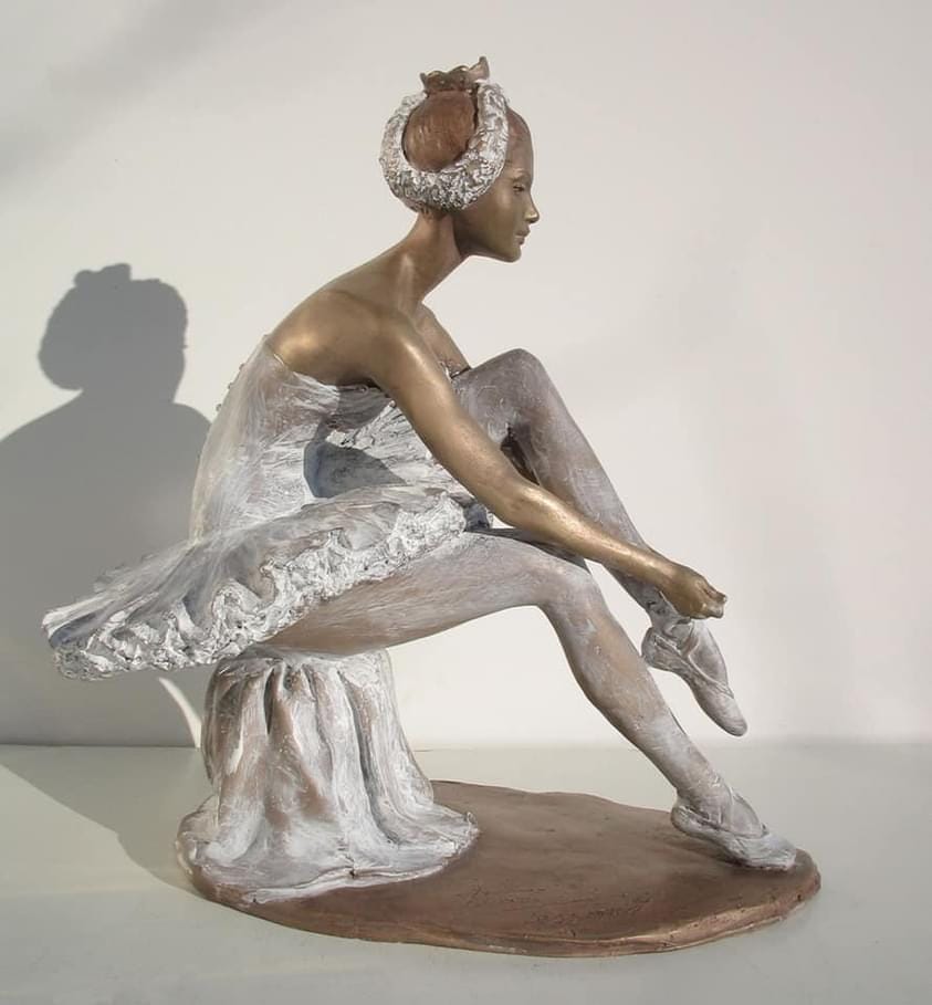 Vittorio Tessaro : Rare sculpture Lady Figurine