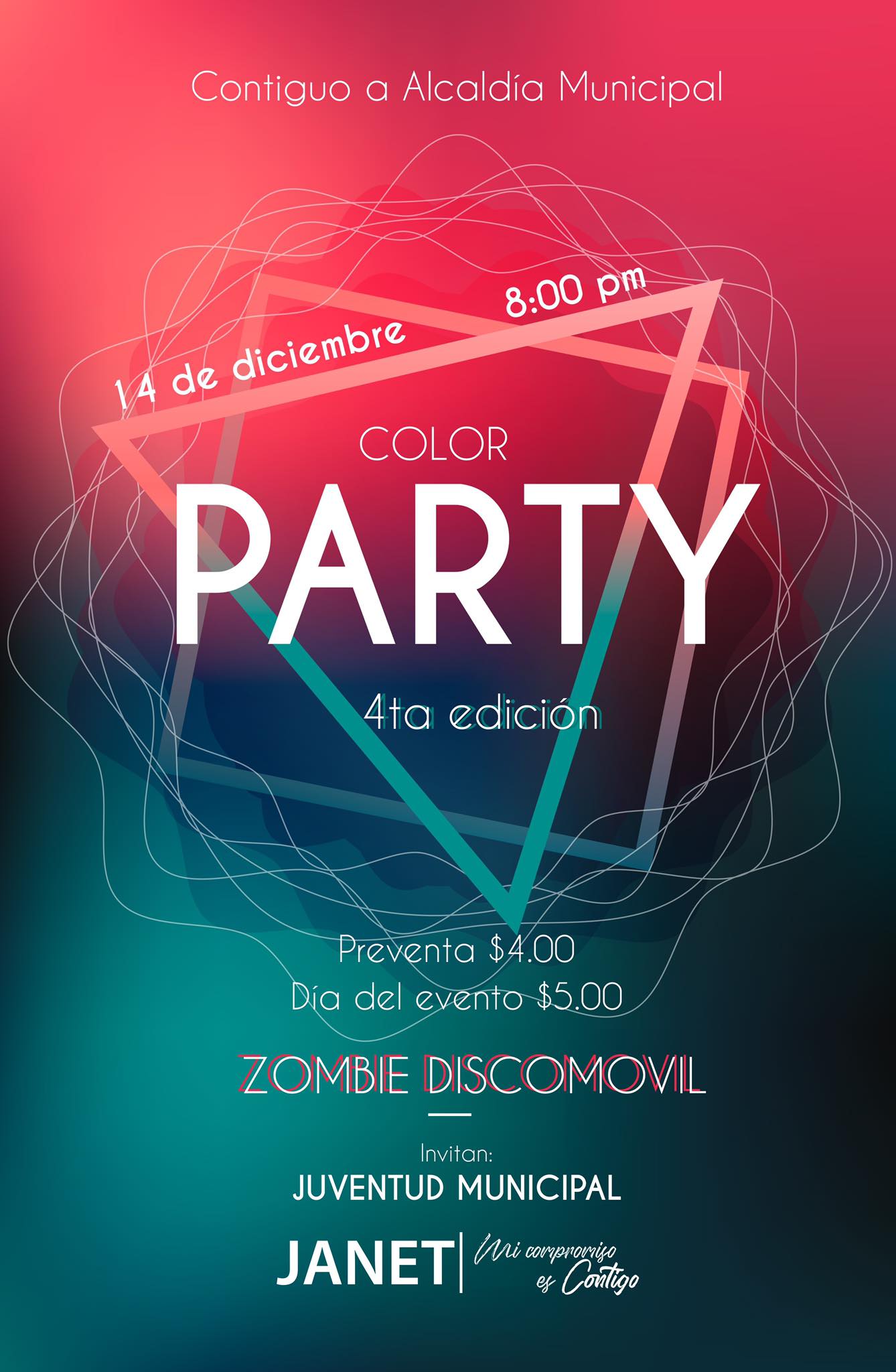JRN Candelaria de la Frontera - No te puedes perder Color Party 4ta ...