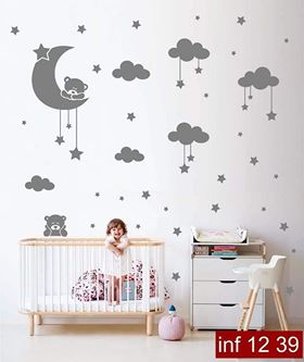 Stickers Muraux Chambre Bébé Runtoo Stickers Muraux Pour Enfants Avec Citations Stikers Murals