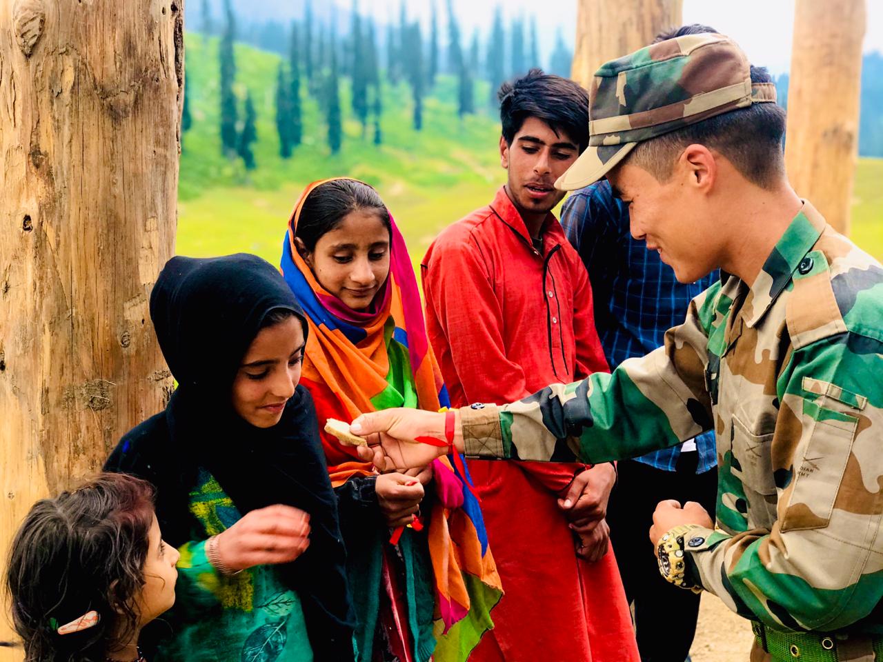 Defence Brat - Happy Raksha Bandhan. 🎉 . #Kashmiri sisters... | Facebook