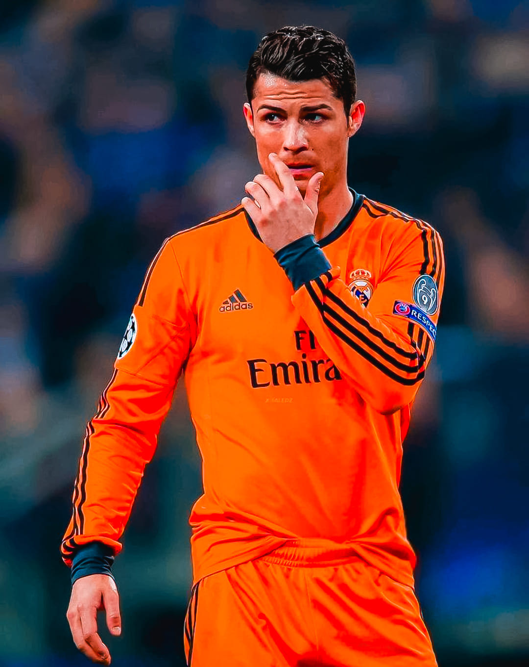 Real Madrid's 2013/14 Orange Kit. 🧡