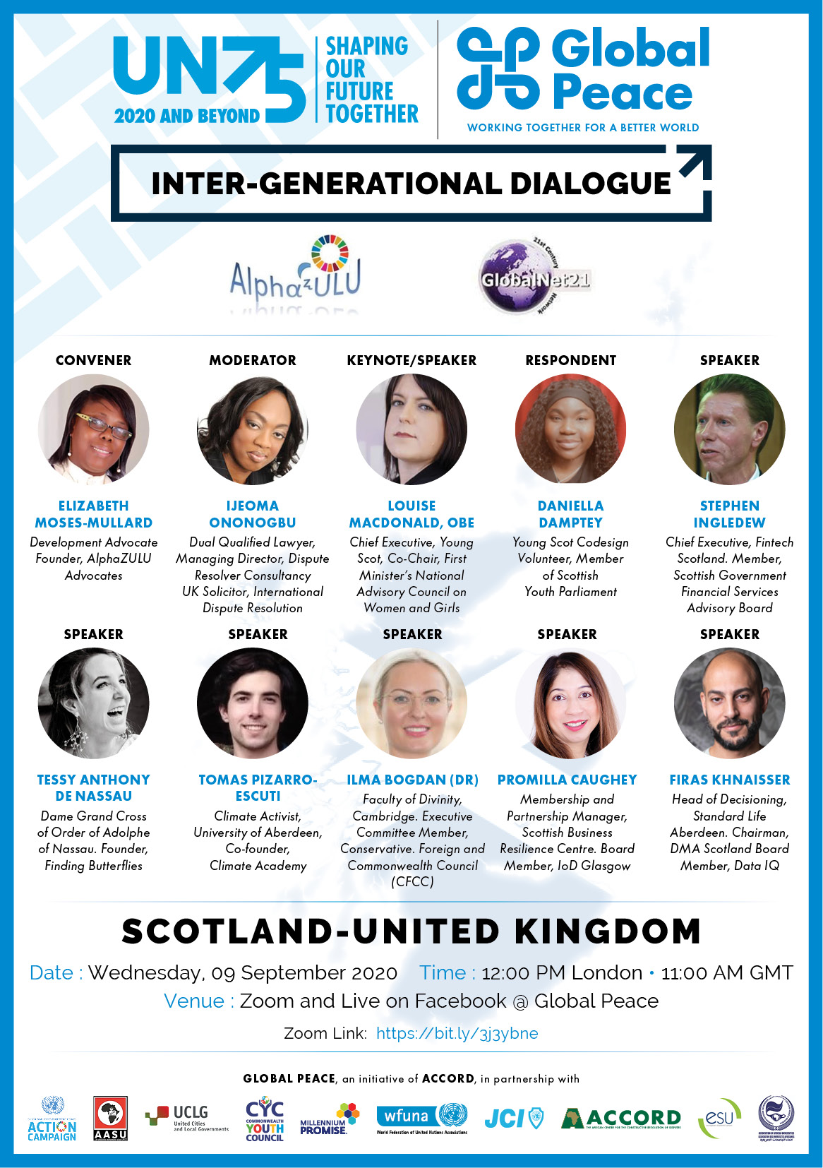 Global Peace - WE ARE SET FOR OUR NEXT UN75 GLOBAL PEACE...