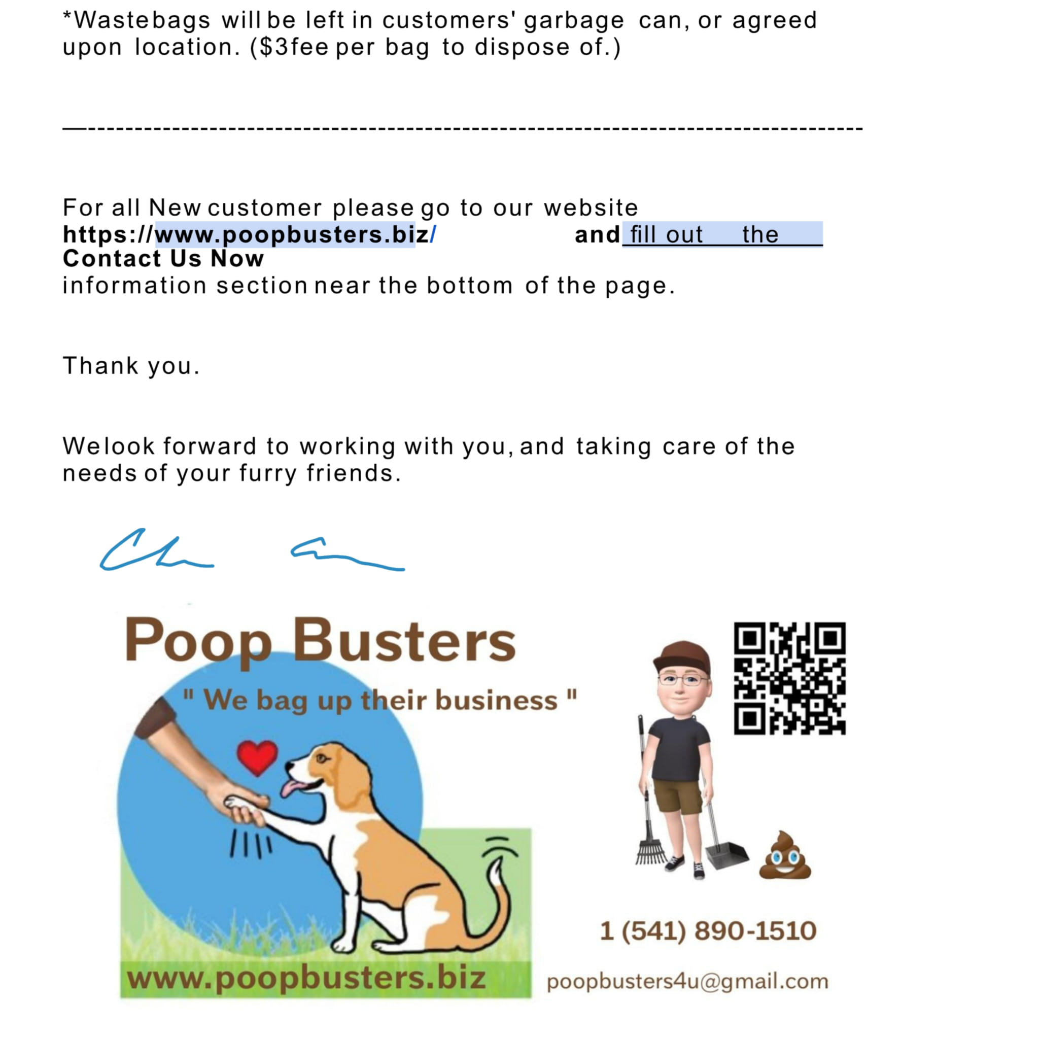 Poop Busters | Medford OR